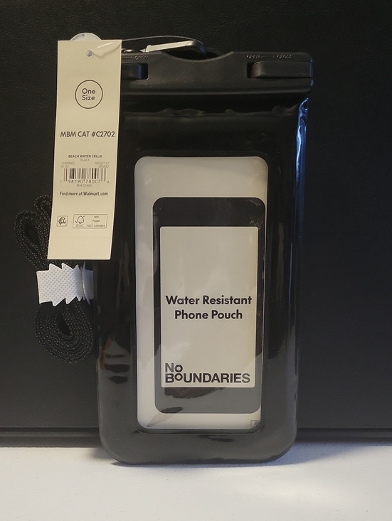 Other - Water Resistant Phone Pouch - Black. T21